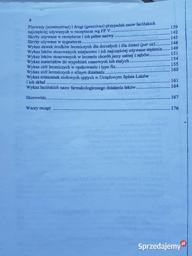 Receptura studentów medycyny i stomatologii Pozostałe Kultura i Rozrywka Kielce sprzedam