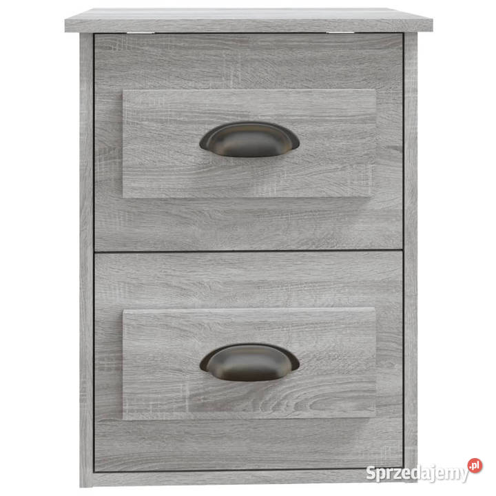 Wisząca szafka nocna szary dąb sonoma 415x36x53 Nocne Warszawa