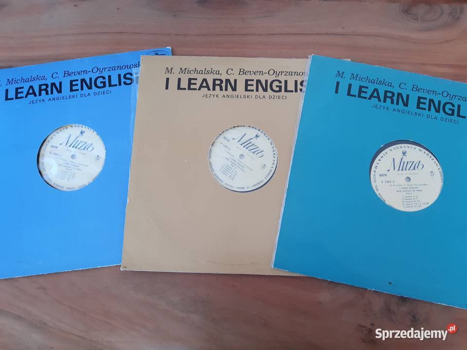 I Learn English M Michalska winyl płyta winylowa Warszawa sprzedam