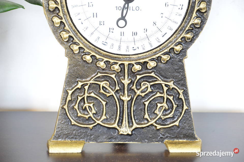 stara WAGA 10 żeliwna sygnowana