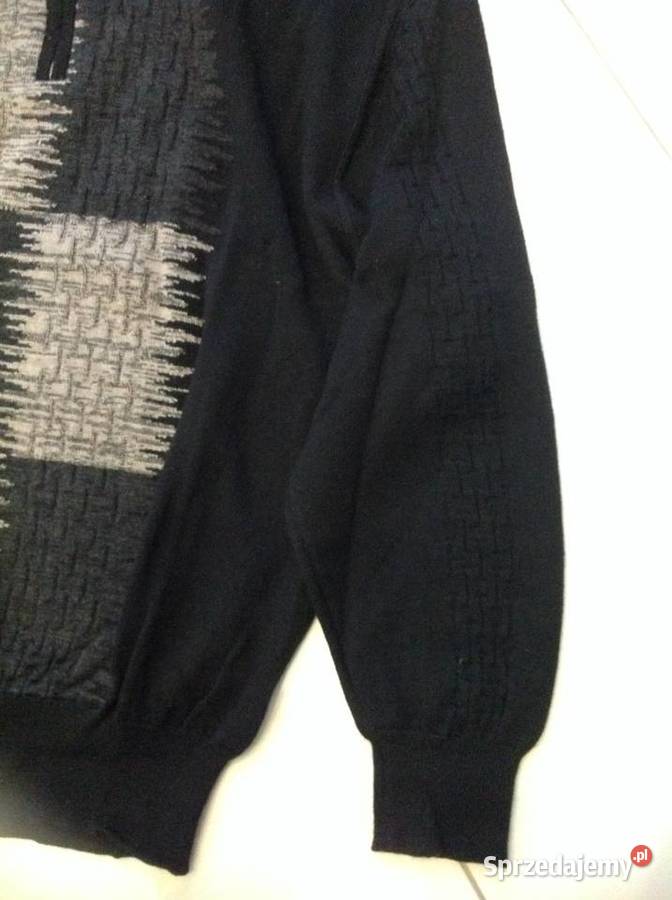 Sweter Męski MASELLI L j Nowy Wełna Merynos Nowa Sól