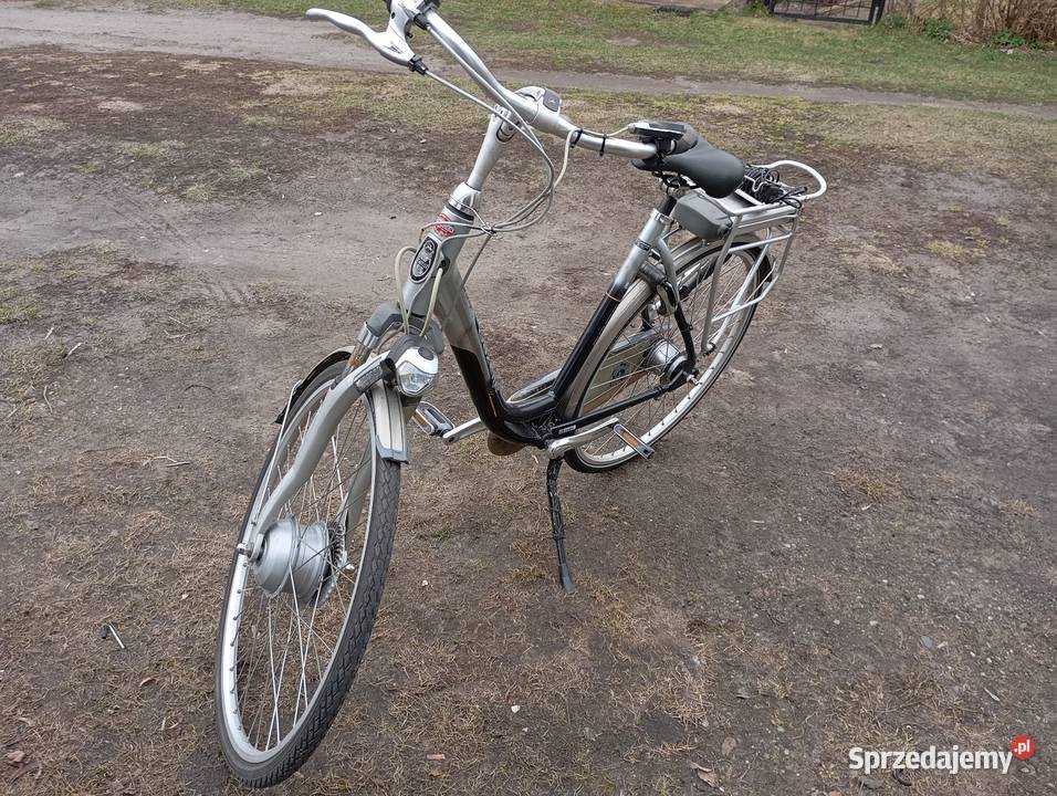 Rower elektryczny Gazella orange Wielbark