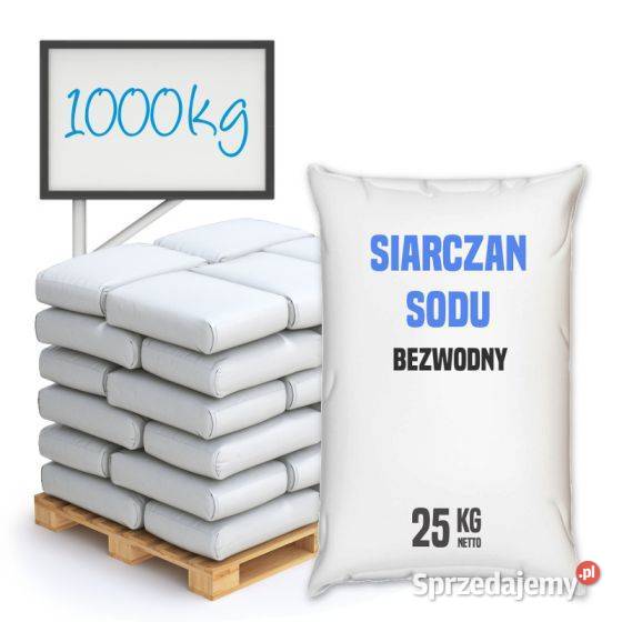 Siarczan sodu bezwodny Na2SO4 Sól glauberska