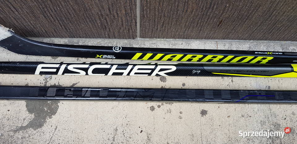 Kije do hokeja na lodzie 2 prawe 135 i 125 Warszawa