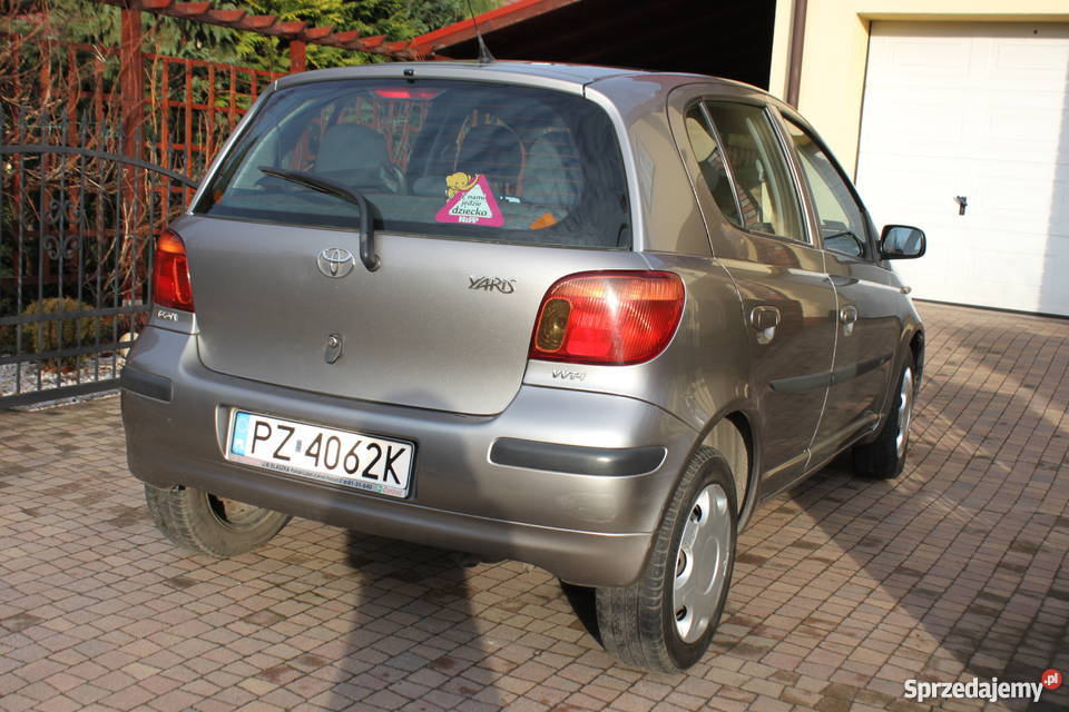 Toyota Yaris 5d 10 klima ABS CD Samochody osobowe Luboń sprzedam