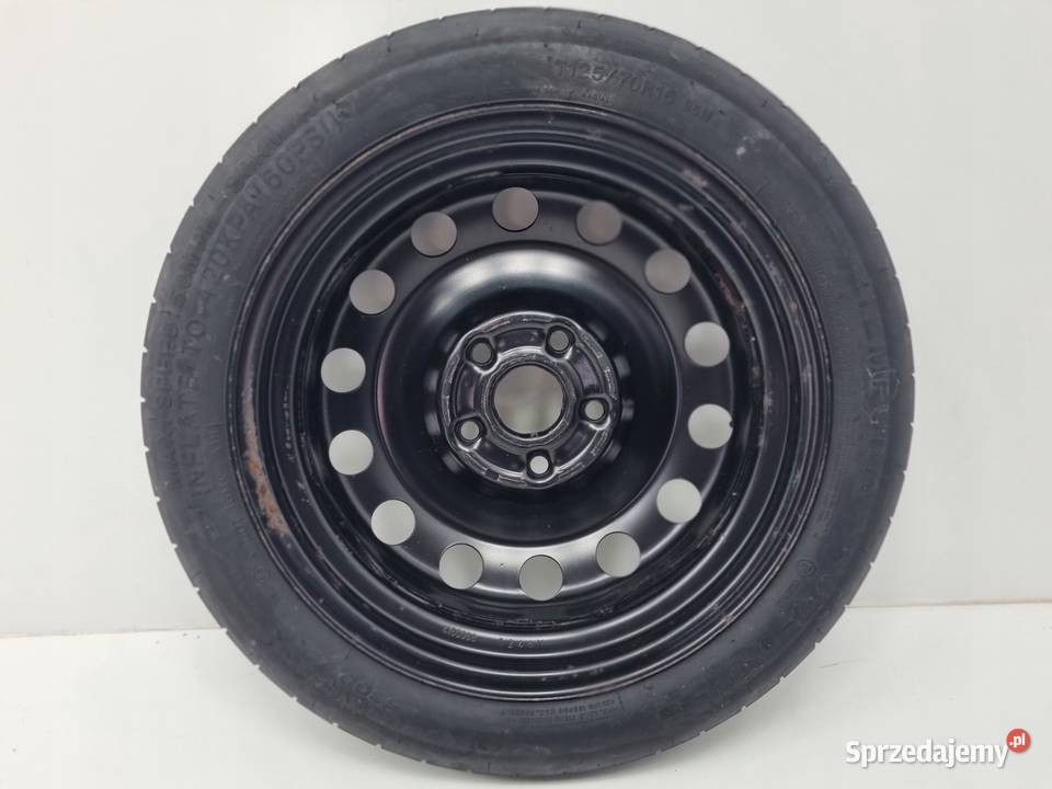KOŁO DOJAZDOWE Audi Seat Vw Golf VI 12570 R16 Chełm