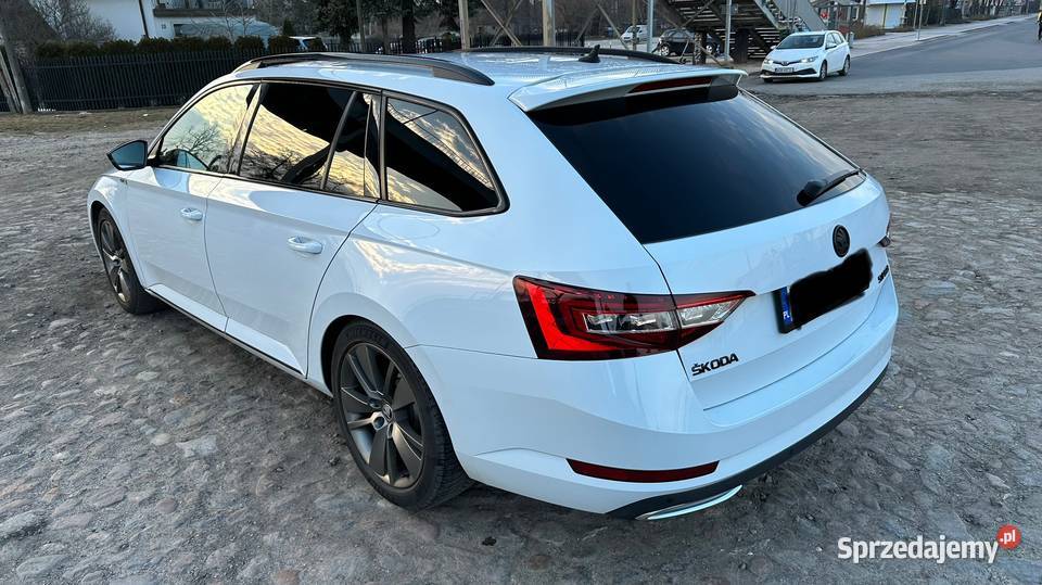 Skoda Superb 3 Kombi SportLine 20 TSI nieuszkodzony mazowieckie Grodzisk Mazowiecki