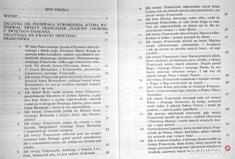 Kwiatki świętego Franciszka Leopold Staff Chełm