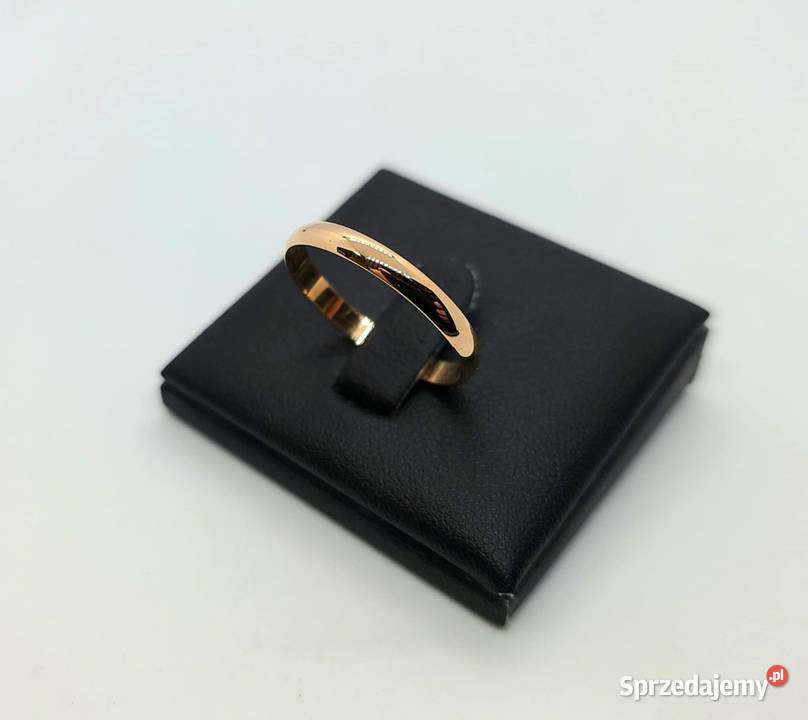 Złota obrączka próby 585 187g Rozmiar 23 złoto Zegarki i Biżuteria Elbląg