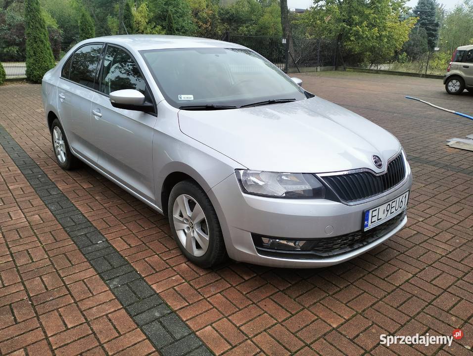 Skoda Rapid 2019 98000km łódzkie Łódź