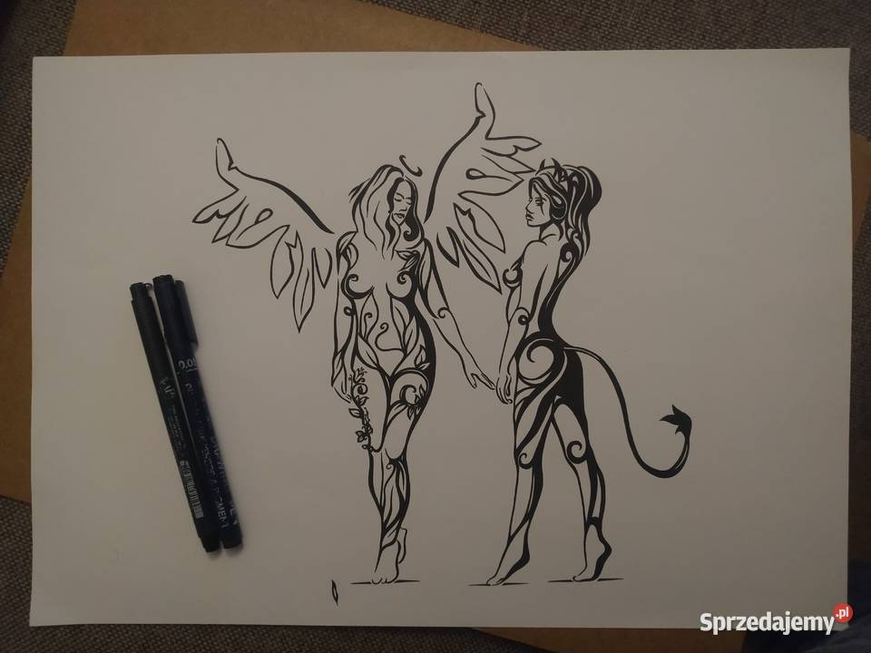 Rysunek siostry 2 cienk blok t A3 250 gm Malarstwo Warszawa