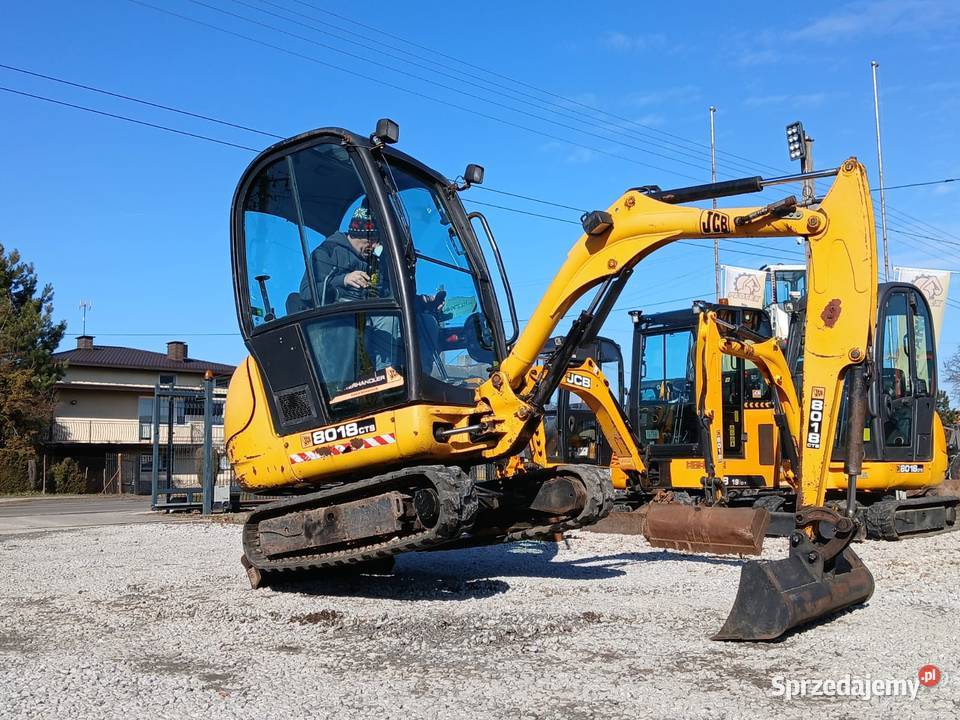 JCB 8018CTS JCB 8018 Mini koparka JCB 8018 z Złoczew sprzedam