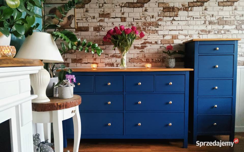 Komoda hemnes hand made leksvik ikea drewniane Warszawa sprzedam