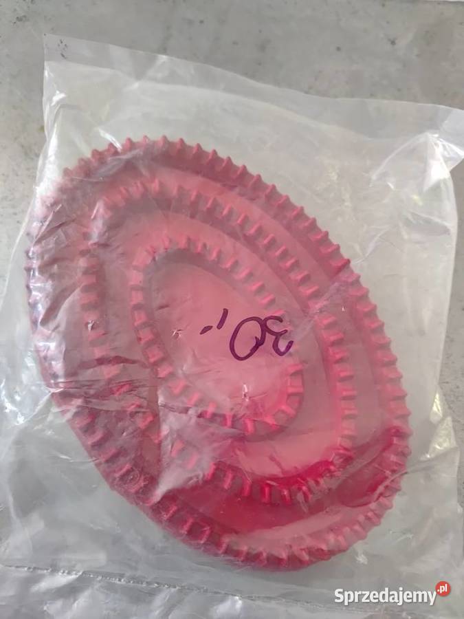 Gumowe zgrzebło czerwone duże sprzedam