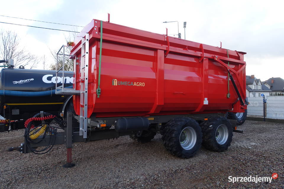 UMEGA SPC 14 Przyczepa skorupowa wieltonPronar nieuszkodzony Sokoły