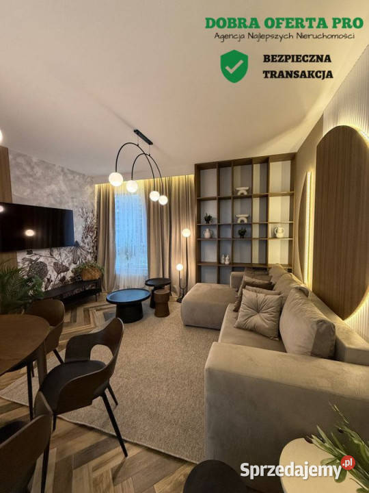Nowoczesny apartament z sauną i 2 miejscami