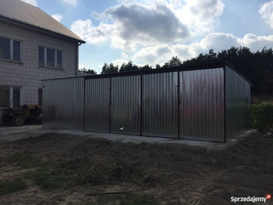 Garaż blaszany 3x5m ocynk transport i montaż Warszawa