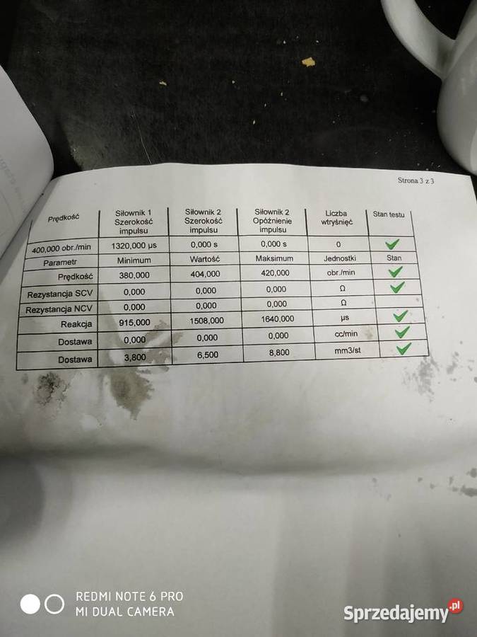 POMPOWTRYSK 03G130073D 03G130073M 20 TDI