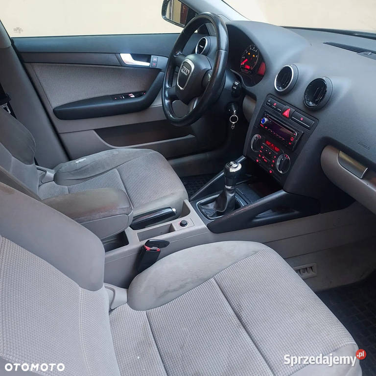 AUDI A3 2007r w6 Benzyna 102 Salon Polska 282000 A3