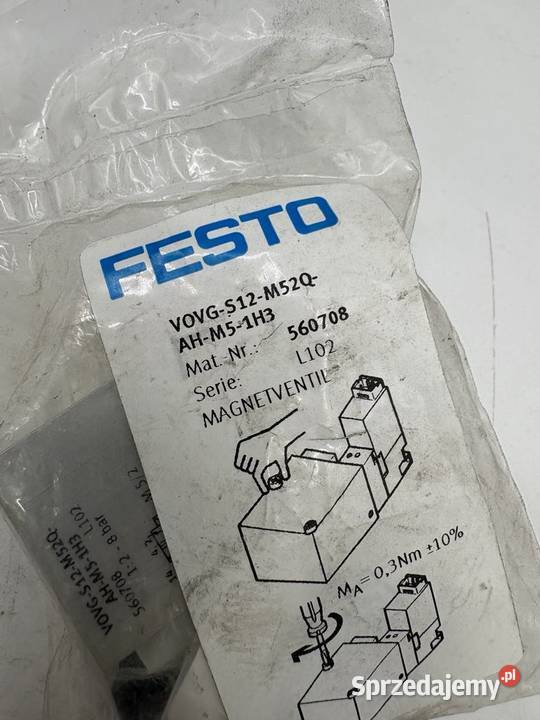 Festo 560708 VOVG S12 M52Q AH M5 1H3 mazowieckie Warszawa