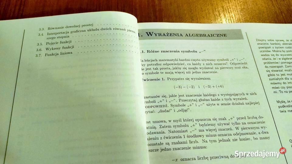 Algebra 7 podręcznik klas 7 książka nauczyciela Gdańsk sprzedam
