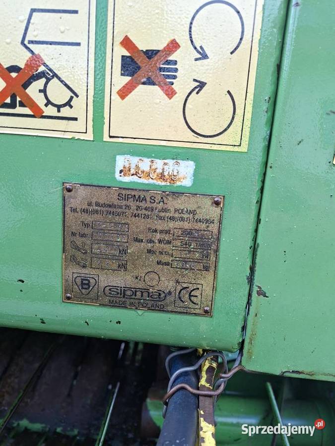 Sipma 569 SIATKA sznurek oryginal transport Noże lubelskie Parczew sprzedam