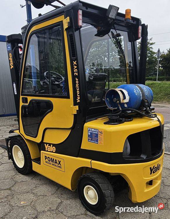 YALE GLP25VX 25T 2013r LPGKabina UDT Przesuw sprzedam