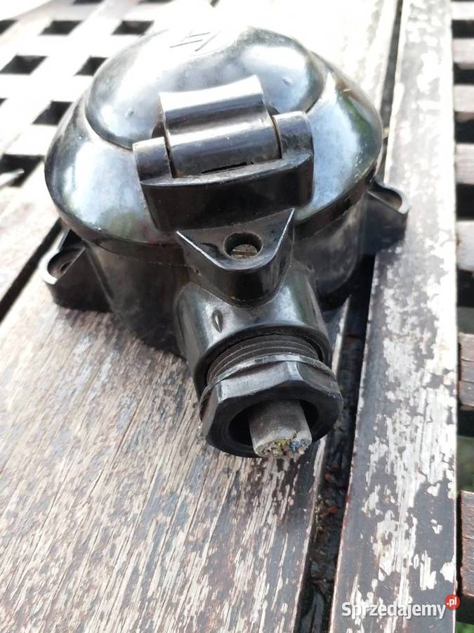 Loftz epokiBakelitowe gniazdo nadtynkowe w super lubuskie Gorzów Wielkopolski