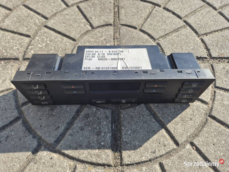 BMW E39 E46 panel klimatyzacji klimatronik Łódź