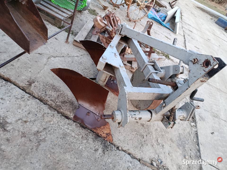 Pług 2 orlik mały transport nieuszkodzony Limanowa