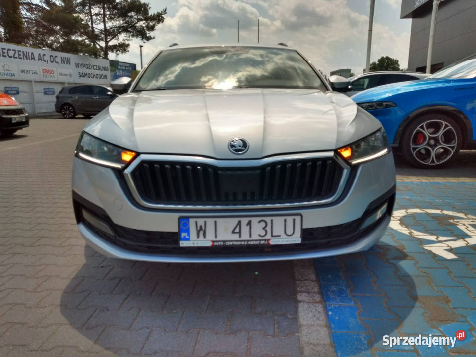 koda Octavia 15 TSI 150 kamera led smartlink światła przeciwmgielne Tychy
