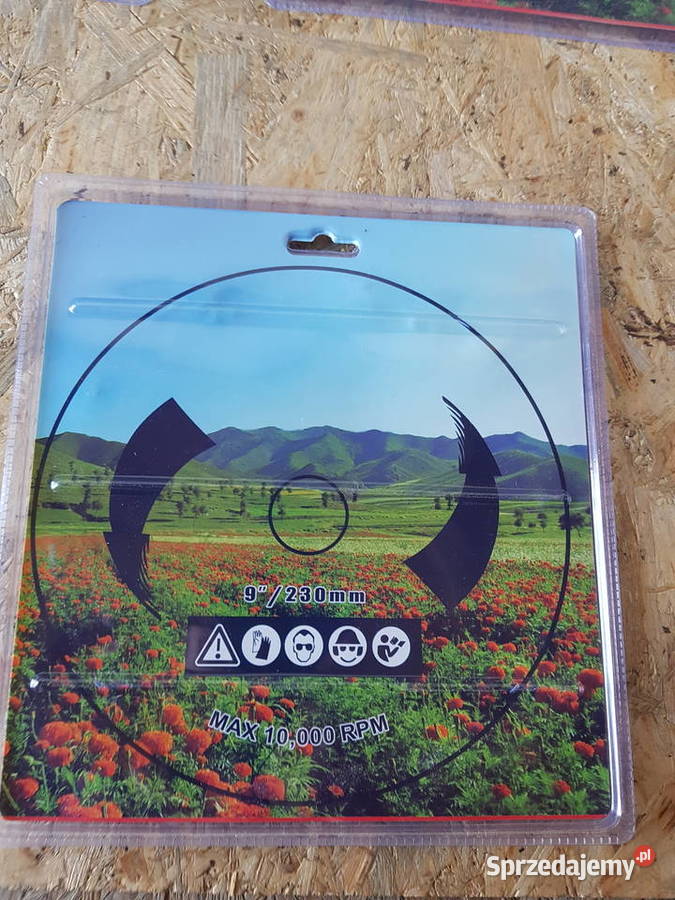 MOCNA TARCZA ŁAŃCUCHOWA DO KOSY 230mm 254mm 20T Spalinowe