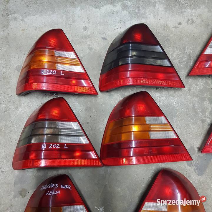 Mercedes W202 lampa tył Oświetlenie
