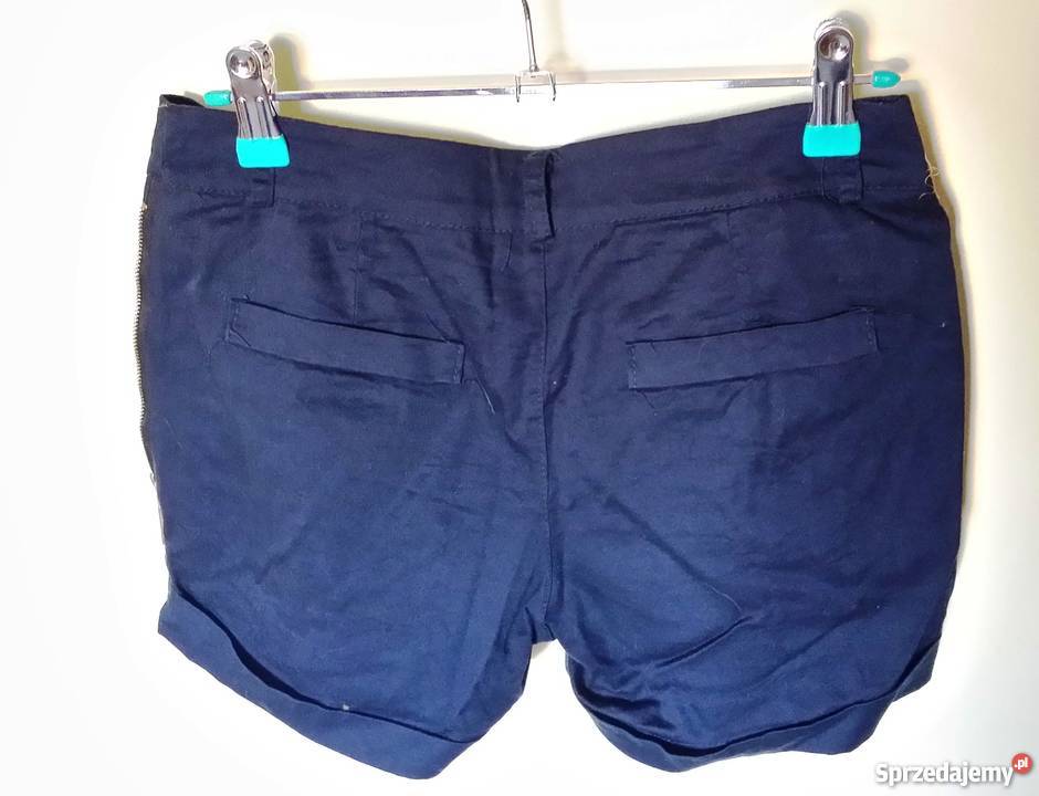 Spodenki szorty bawełna złote zamki ZIP 36 S Nowy Tomyśl