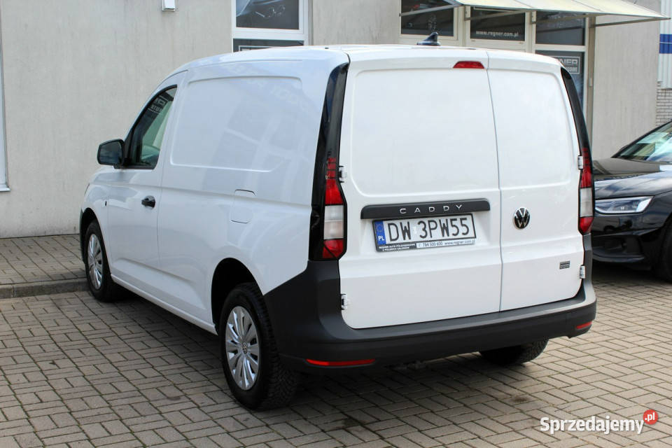 Volkswagen Caddy SalonPL 1WŁ FV23 Cargo 20TDI elektryczne lusterka Volkswagen Sokołów sprzedam