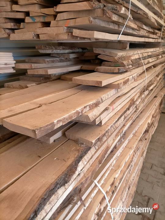 Tarcica deska dębowa 38 mm klasa rustykalna Łabuńki Pierwsze sprzedam