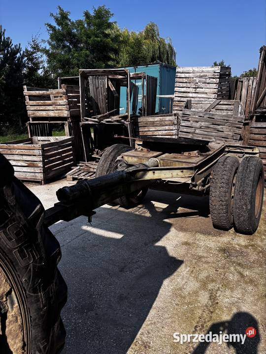 Wózek dolly do naczepy na resorze dolny zaczep Skierniewice sprzedam