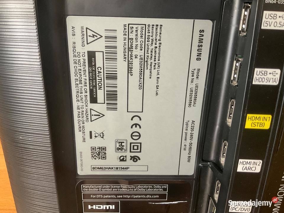 Samsung Smart TV 32 Wągrowiec