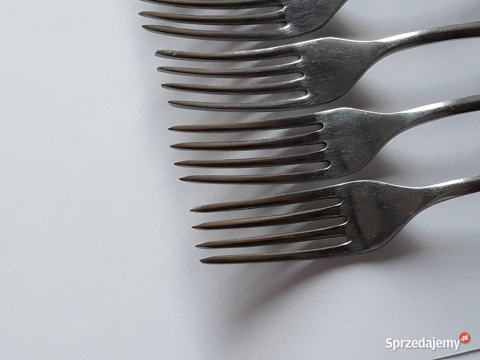 zwykłe Widelce obiadowe 3 KROPLA WODY Gerlach Sztućce Dąbrowa Górnicza