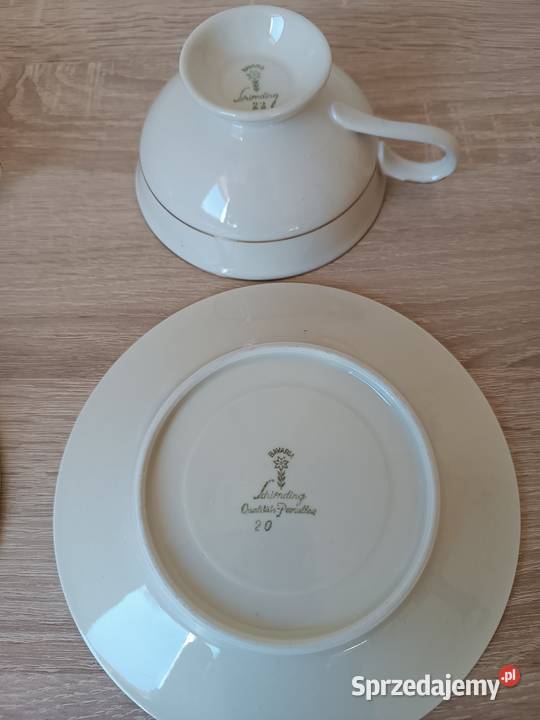 Duże porcelanowe filiżanki Gorlice
