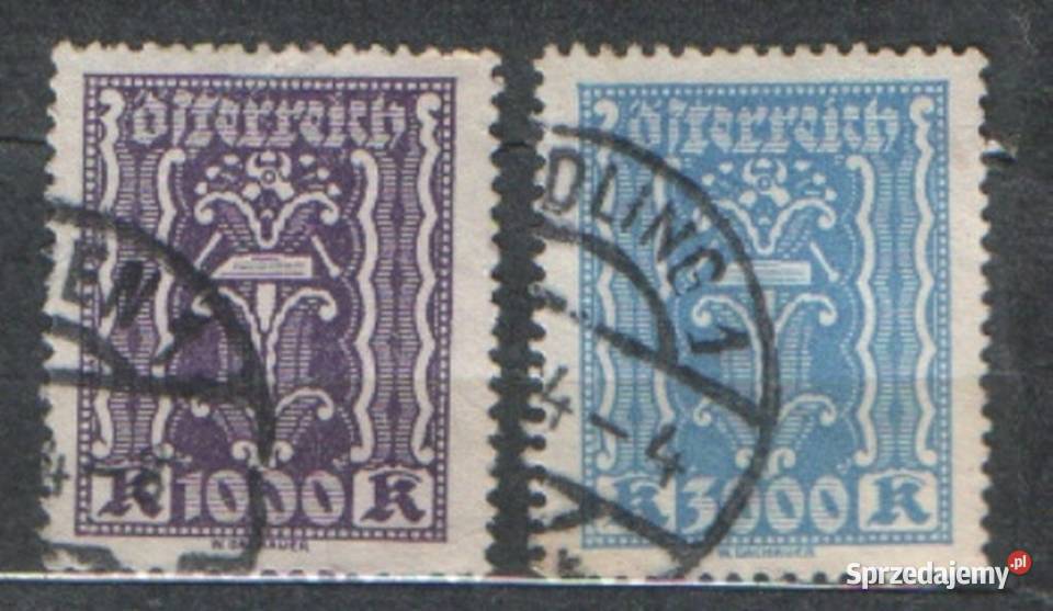 Zn Austria Mi 391 6 kas 1922 Gliwice