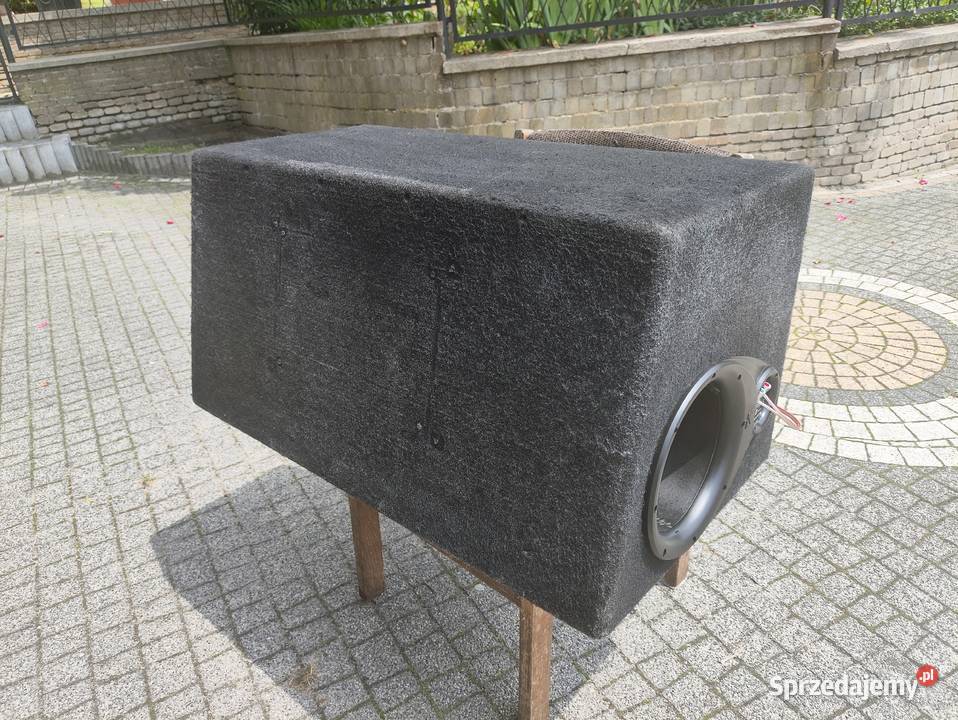 Skrzynia bassowa basowa tuba subwoofer dual 2x Niegowonice