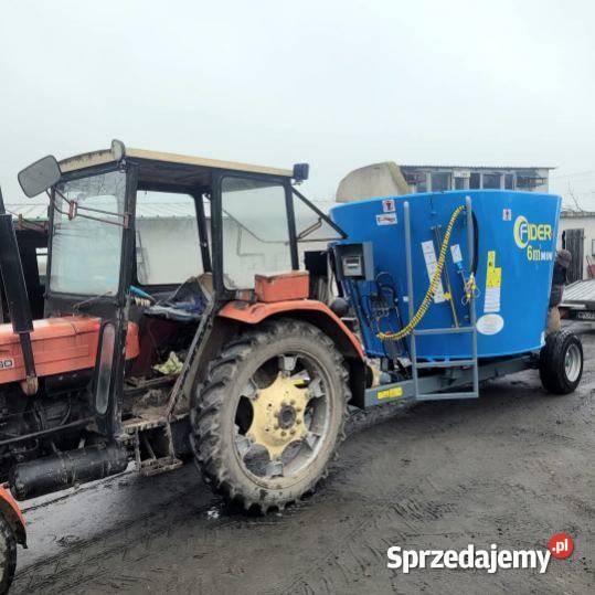 Wóz Paszowy Zamet Fider Mini 6m3 Do hodowli zwierząt Rokiciny