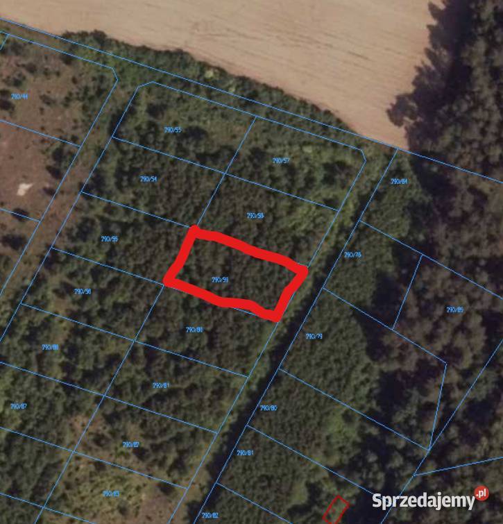 Działka budowlana z wz 750m2 Grabie Osada 7