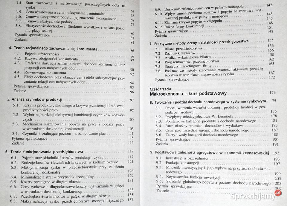 System rynkowy Podstawy mikro i makroekonomii Chełm sprzedam