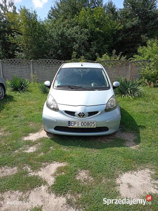 Toyota Aygo Rok produkcji 2007 Motoryzacja