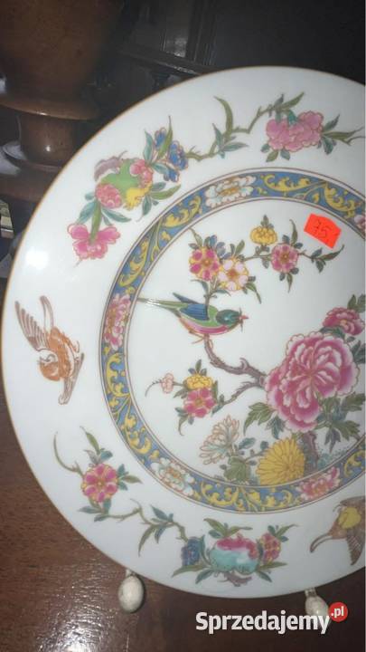 Talerzyk ROSENTHAL CHING DYNASTY PLATE FAMILLE Gdańsk