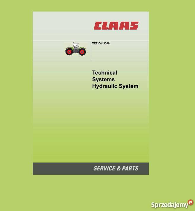 Claas XERION 3300 instrukcja obsługi Kielce