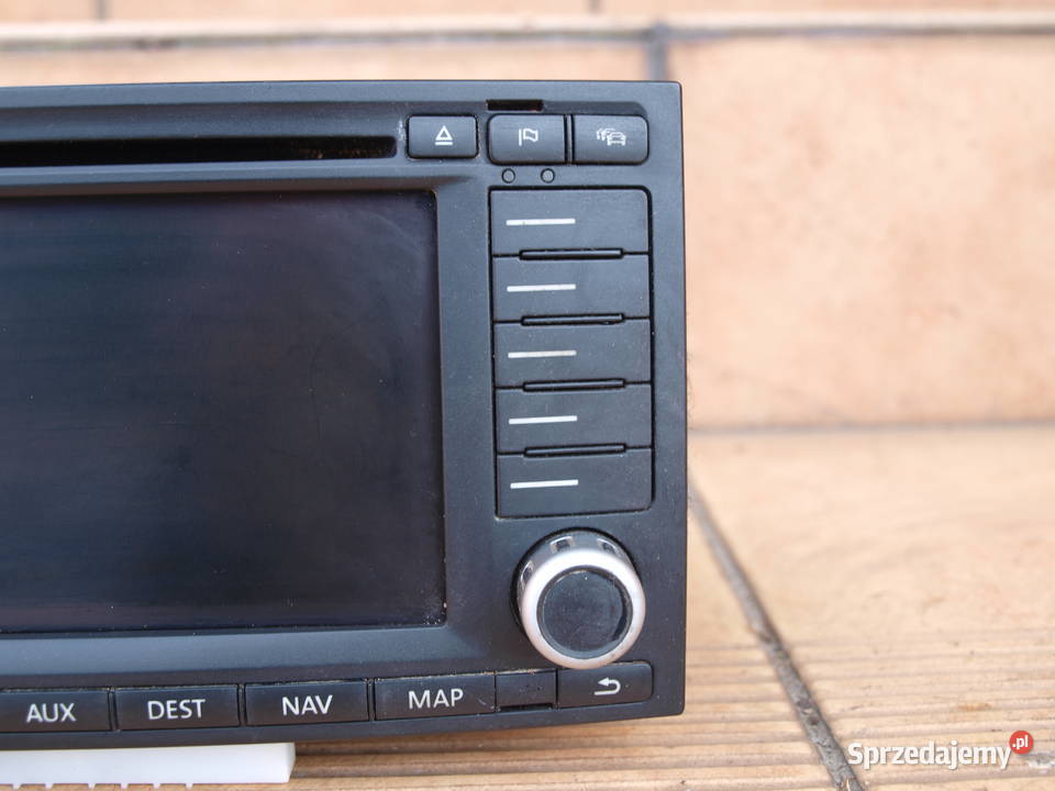 VW Touareg I radio CD nawigacja oryginalne 2002 Nawigacje fabryczne Kalisz sprzedam