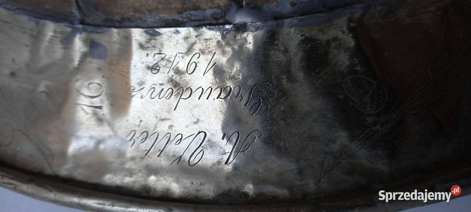 TRĄBA DUŻA MOSIĘŻNA ZABYTEK 1912 śląskie